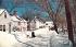 Winter in Rockport Massachusetts Postcard