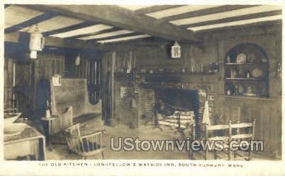The Old Kitchen, Wayside Inn - South Sudbury, Massachusetts MA Postcard