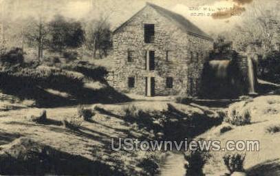 Grist Mill, Wayside Inn - South Sudbury, Massachusetts MA Postcard