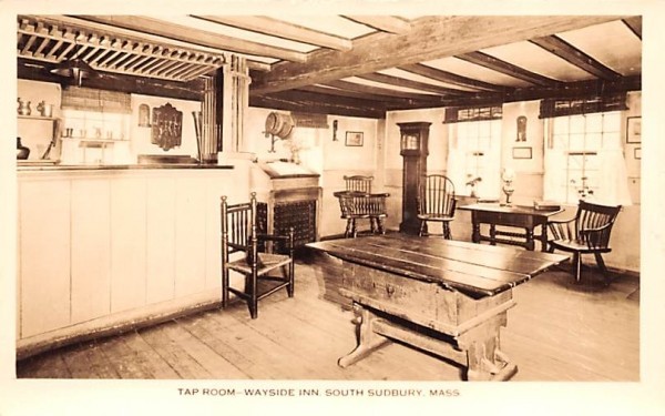 Tap Room South Sudbury, Massachusetts Postcard