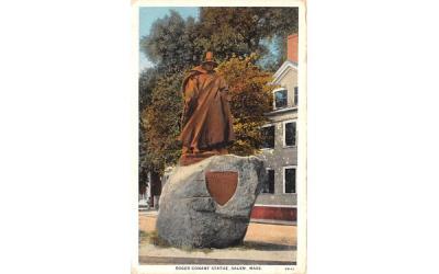 Roger Conant Statue Salem, Massachusetts Postcard