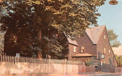 House of the Seven Gables Salem, Massachusetts Postcard