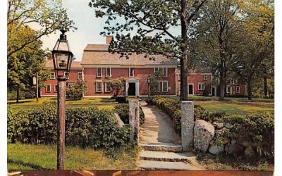 Longfellow's Wayside Inn Sudbury, Massachusetts Postcard