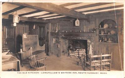 The Old Kitchen South Sudbury, Massachusetts Postcard
