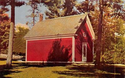 Mary Lamb School at Longfellow's Wayside Inn South Sudbury, Massachusetts Postcard