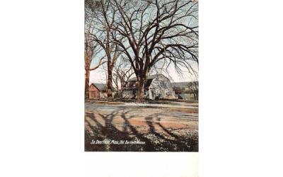 Old Bartlett House South Deerfield, Massachusetts Postcard