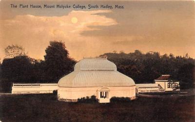 The Plant House  South Hadley, Massachusetts Postcard