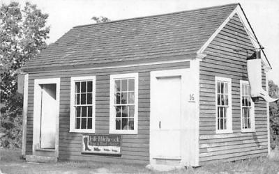 Hitchcock Boot Shop Sturbridge, Massachusetts Postcard
