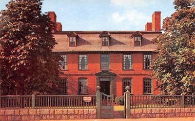 The Derby House Salem, Massachusetts Postcard