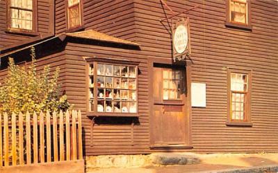 Seven Gables Gift Shop Salem, Massachusetts Postcard