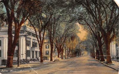 Lafayette Street Salem, Massachusetts Postcard