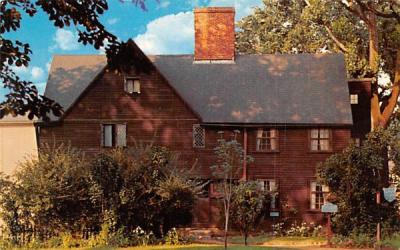 Hathaway House Salem, Massachusetts Postcard