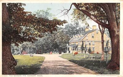 The Wayside Inn Sudbury, Massachusetts Postcard