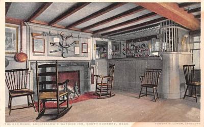 The Bar Room South Sudbury, Massachusetts Postcard