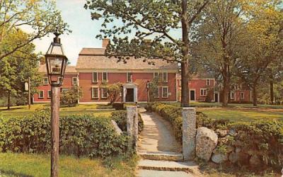 Wayside Inn Sudbury, Massachusetts Postcard