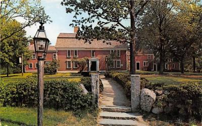 Longfellow's Wayside Inn Sudbury, Massachusetts Postcard