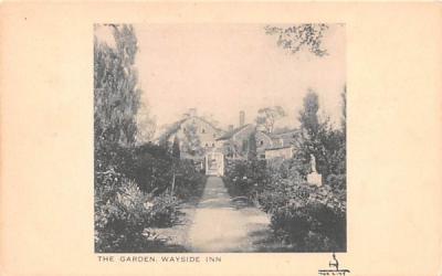The Garden Sudbury, Massachusetts Postcard