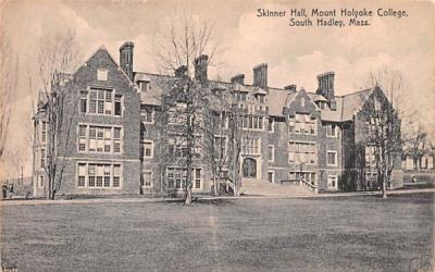 Skinner Hall South Hadley, Massachusetts Postcard