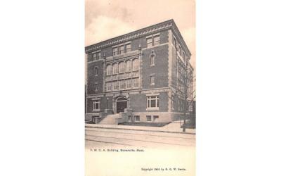 Y.M.C.A. Building Somerville, Massachusetts Postcard