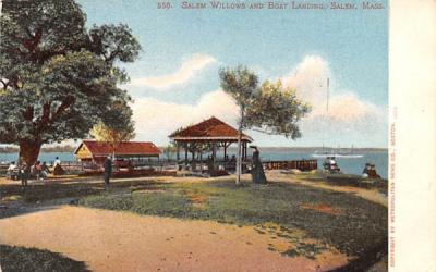 Salem Willows  Massachusetts Postcard