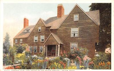 Garden View  Salem, Massachusetts Postcard