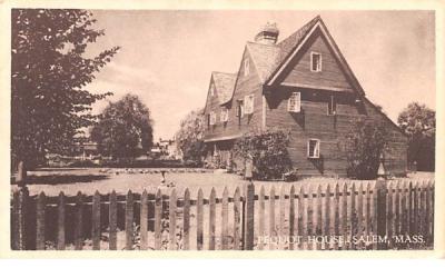 Pequot House Salem, Massachusetts Postcard