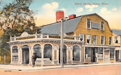 Witch House Salem, Massachusetts Postcard
