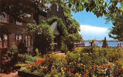 Beautiful Flower Gardens Salem, Massachusetts Postcard
