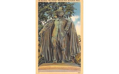 St. Gaudens Springfield, Massachusetts Postcard