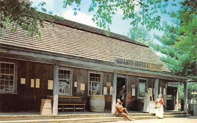 Miner Grant's General Store Sturbridge, Massachusetts Postcard