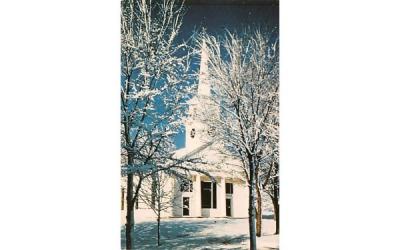 Meetinghouse Sturbridge, Massachusetts Postcard