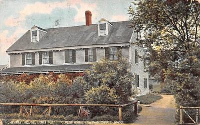 Humphrey House Swampscott, Massachusetts Postcard