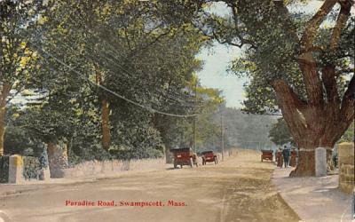 Paradise Road Swampscott, Massachusetts Postcard