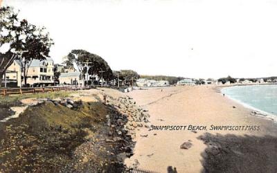 Swampscott Beach Massachusetts Postcard