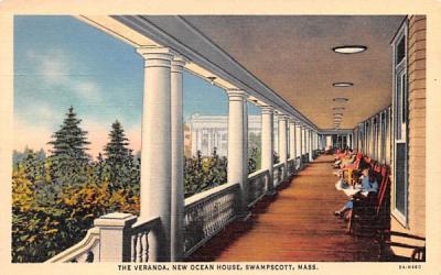 The Veranda Swampscott, Massachusetts Postcard