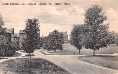 South Campus South Hadley, Massachusetts Postcard