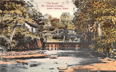 The Brook South Hadley, Massachusetts Postcard