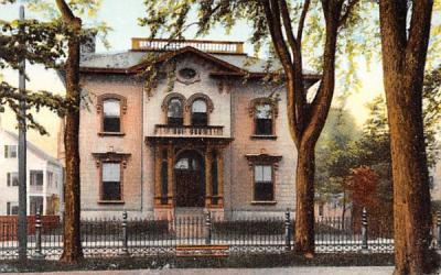 Now & Then Club House Salem, Massachusetts Postcard