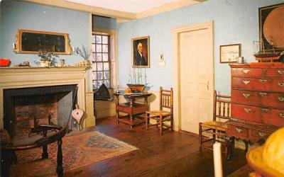 Northeast Sitting Room Salem, Massachusetts Postcard