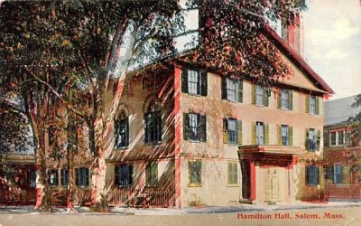 Hamilton Hall Salem, Massachusetts Postcard