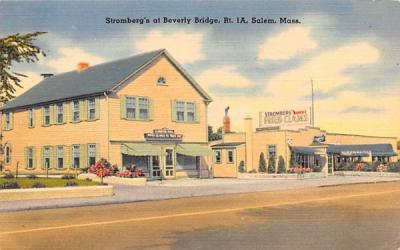 Stromberg's at Beverly Bridge Salem, Massachusetts Postcard