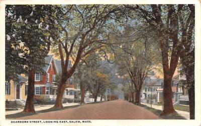 Dearborn Street Salem, Massachusetts Postcard