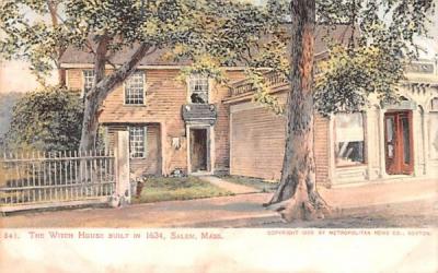 The Witch House Salem, Massachusetts Postcard