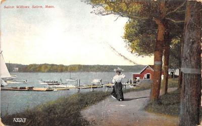 Salem Willows Massachusetts Postcard