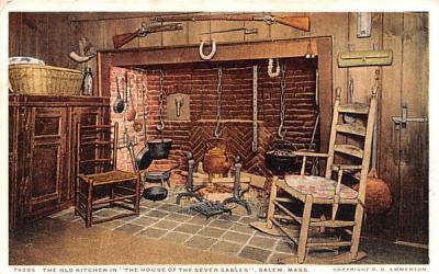 The Old Kitchen Salem, Massachusetts Postcard