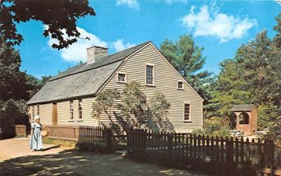 Stephen Fitch House Sturbridge, Massachusetts Postcard