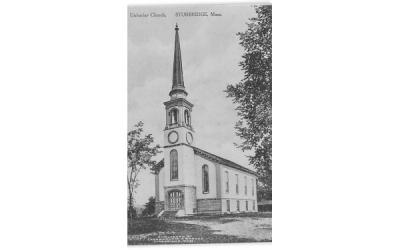Unitarian Church Sturbridge, Massachusetts Postcard