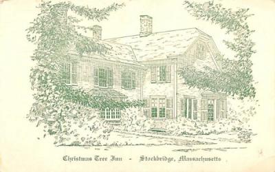 Christmas Tree Inn Stockbridge, Massachusetts Postcard