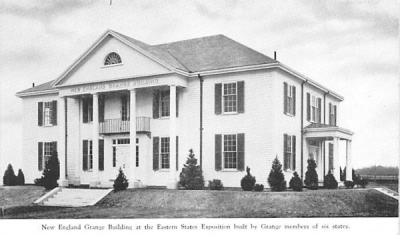 New England Grange Building Springfield, Massachusetts Postcard