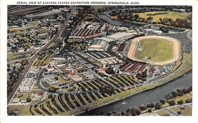 Aerial View of Eastern States Exposition Grounds Springfield, Massachusetts Postcard
